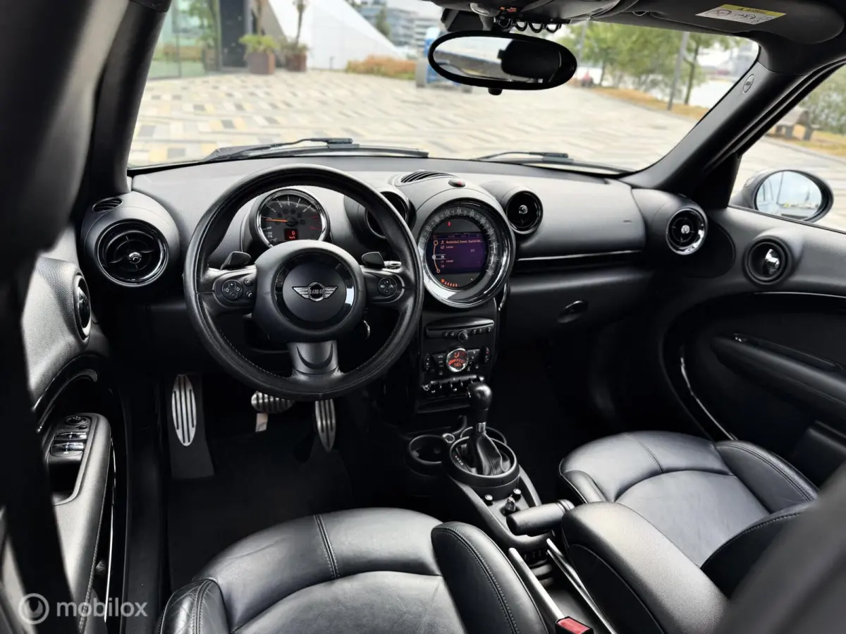 1.6 Cooper S Pepper Black on Black |Leder