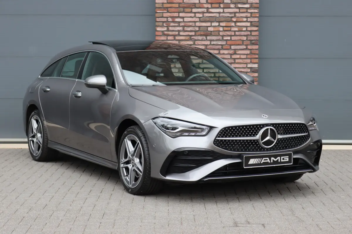250 e AMG Line | Memory | Distronic | Panoramadak | Keyless Go | Verwarmd Stuurwiel | Camera | Sfeerverlichting |