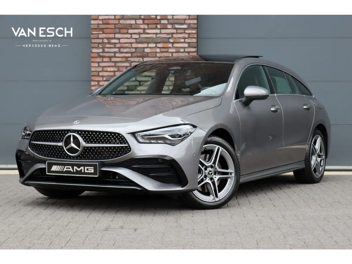 250 e AMG Line | Memory | Distronic | Panoramadak | Keyless Go | Verwarmd Stuurwiel | Camera | Sfeerverlichting |