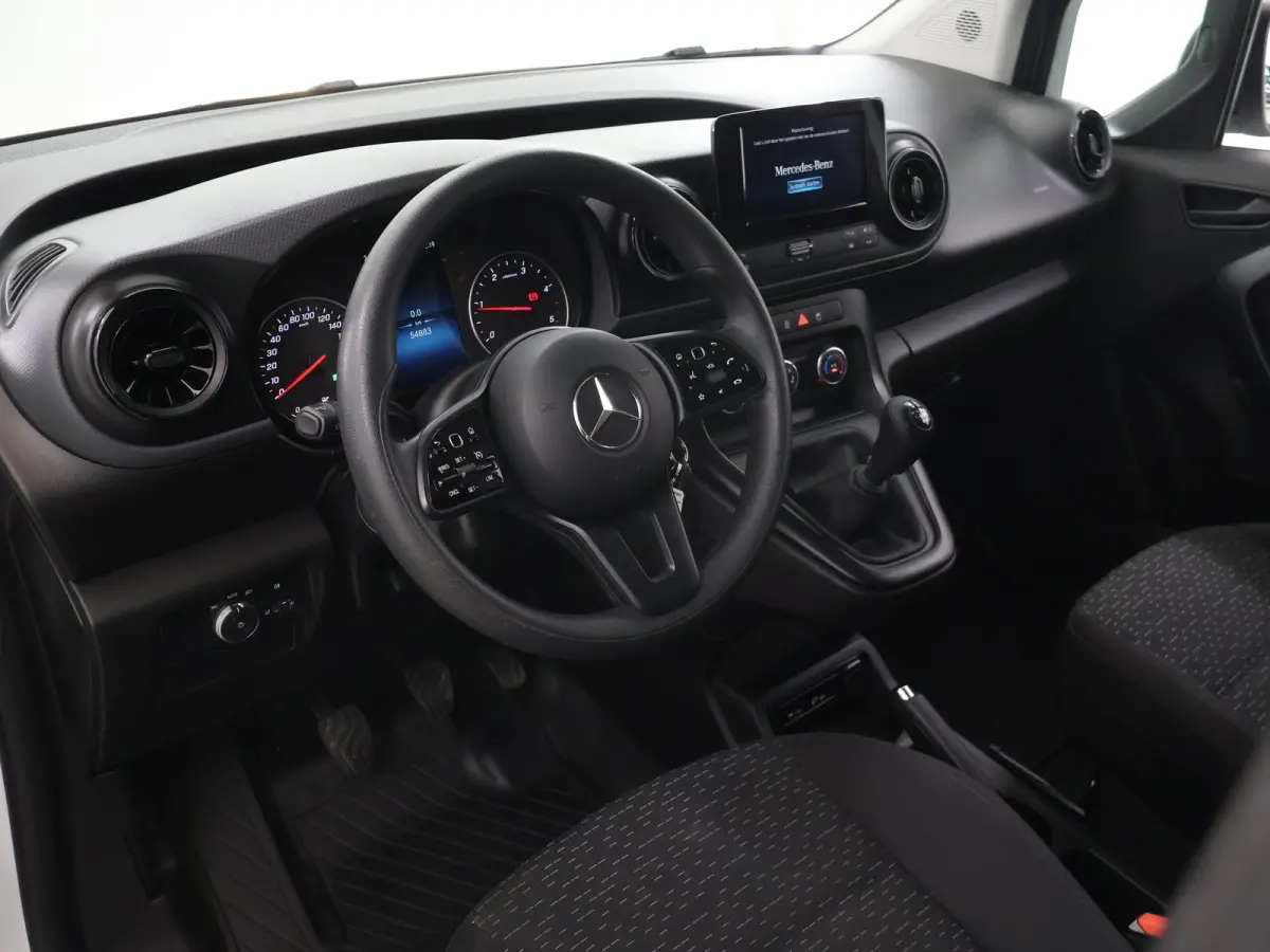 108 CDI | L1 | PRO | AIRCO | NAVIGATIE | PARKEERSENSOREN | CRUISE CONTROL | BETIMMERDE LAADRUIMTE | MULTIFUNCTIONEEL STUURWIEL | CARPLAY en ANDROID AUTO | CERTIFIED