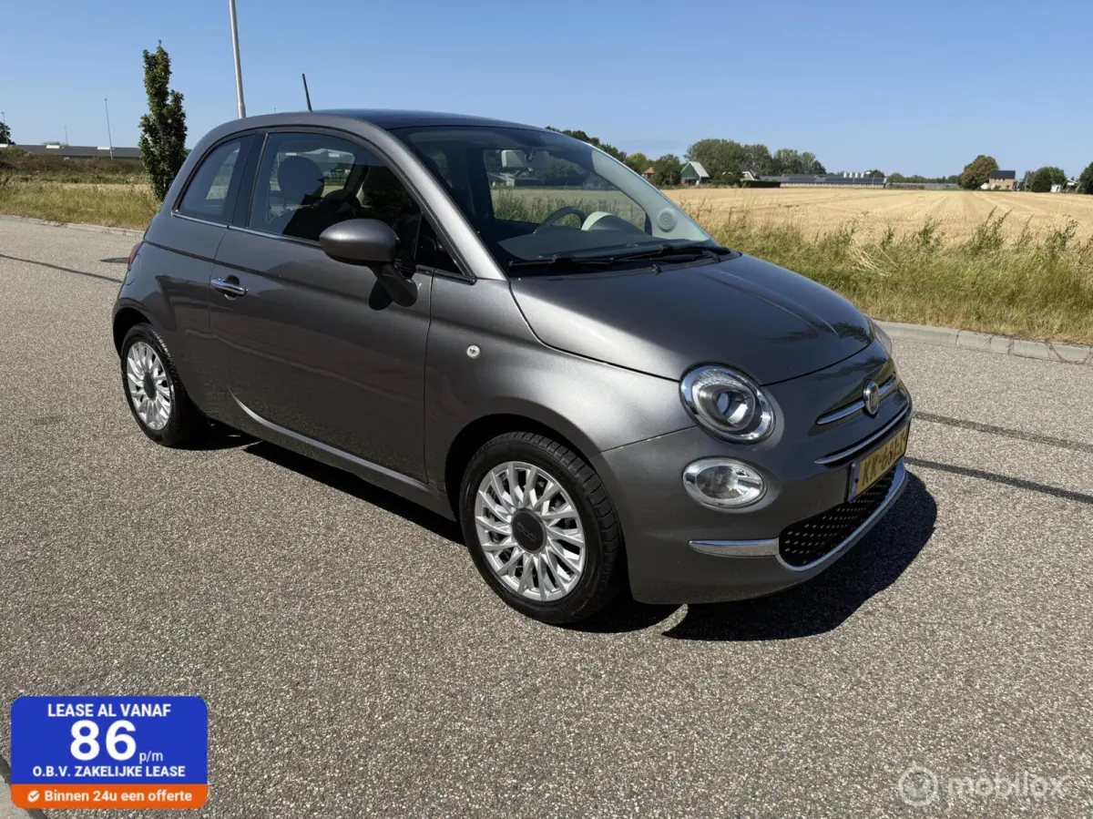 Fiat 500 2016 Benzine Handgeschakeld leasen