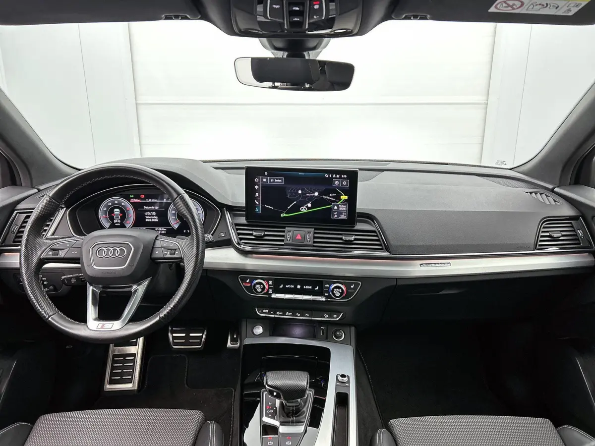 40 TFSI S edition 204 PK | S-line | Panoramadak | 360 Camera | Trekhaak | Adaptive cruise control | Stoelverwarming | Navigatie | Apple Carplay | Android Auto | Lichtmetalen velgen |