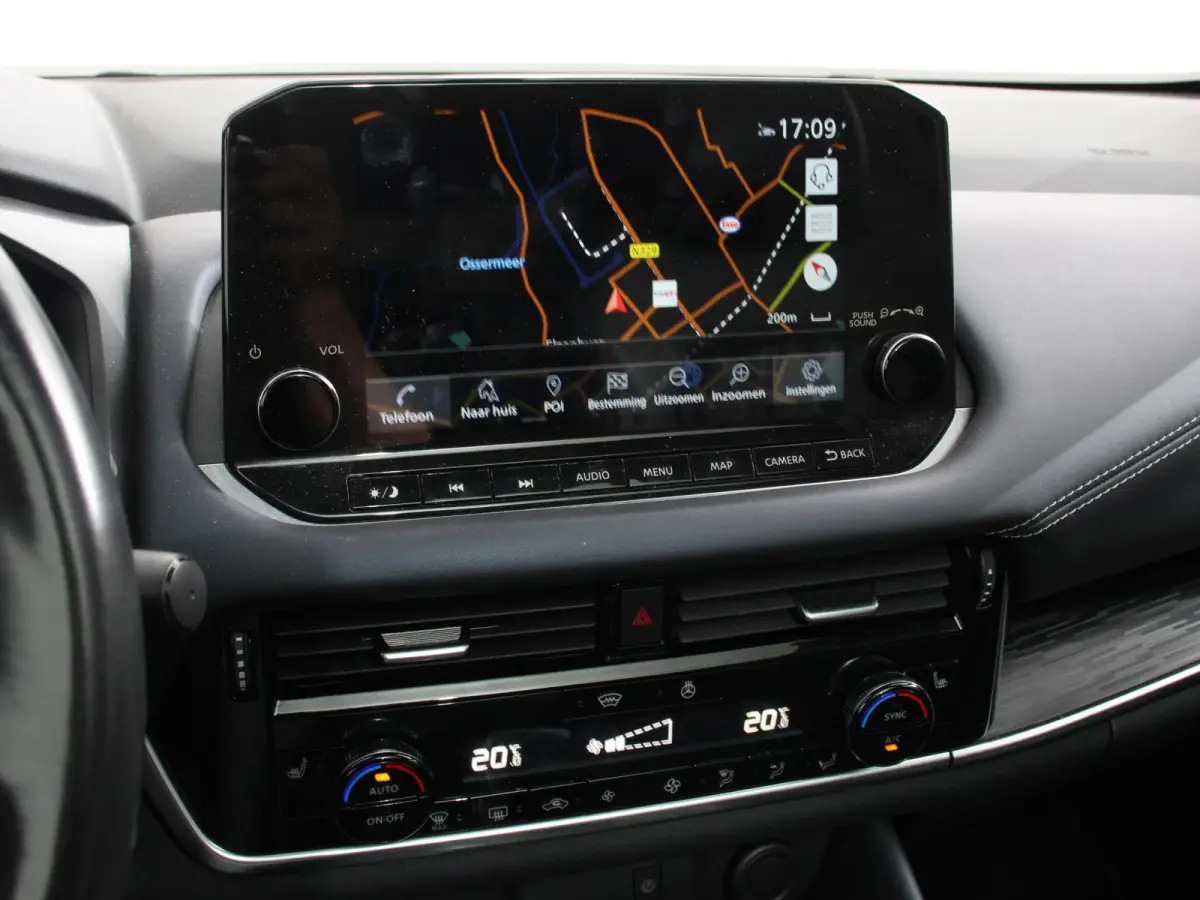 1.3 MHEV Xtronic Tekna Plus Navigatie Climate control Head up leder LMV Camera 360 Panorama dak Electrisch bedienbare achterklep