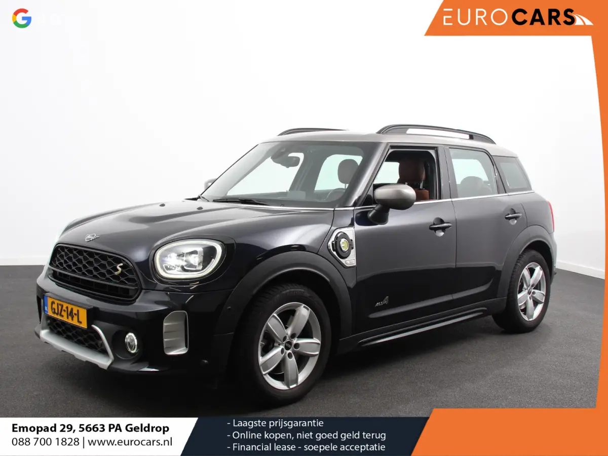 1.5 Cooper PHEV ALL4 Chili Automaat Climate control Adaptieve cruise control HUD Lichtmetalen velgen Navigatie Parkeersensoren Camera Stoelverwarming