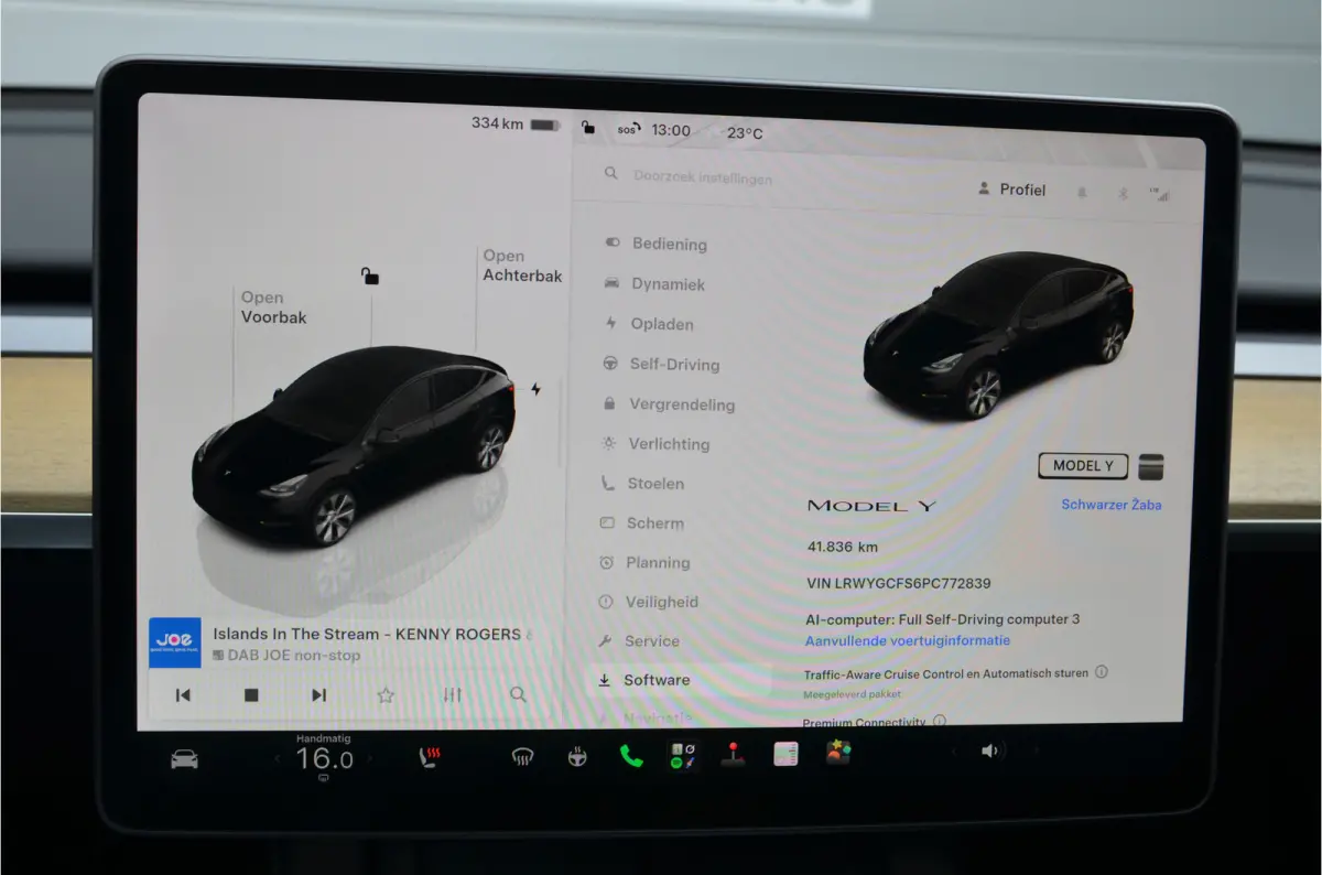 RWD 58 kWh LFP accu, AutoPilot3.0 Ryzen