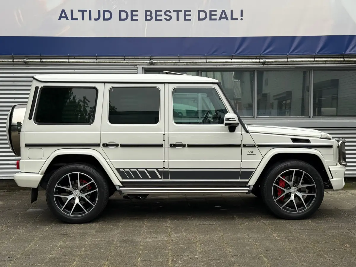 G63 AMG Designo l Parelmoer l Carbon l Schuifdak l ACC l Alcantara l Camera l Trekhaak l Entertainment