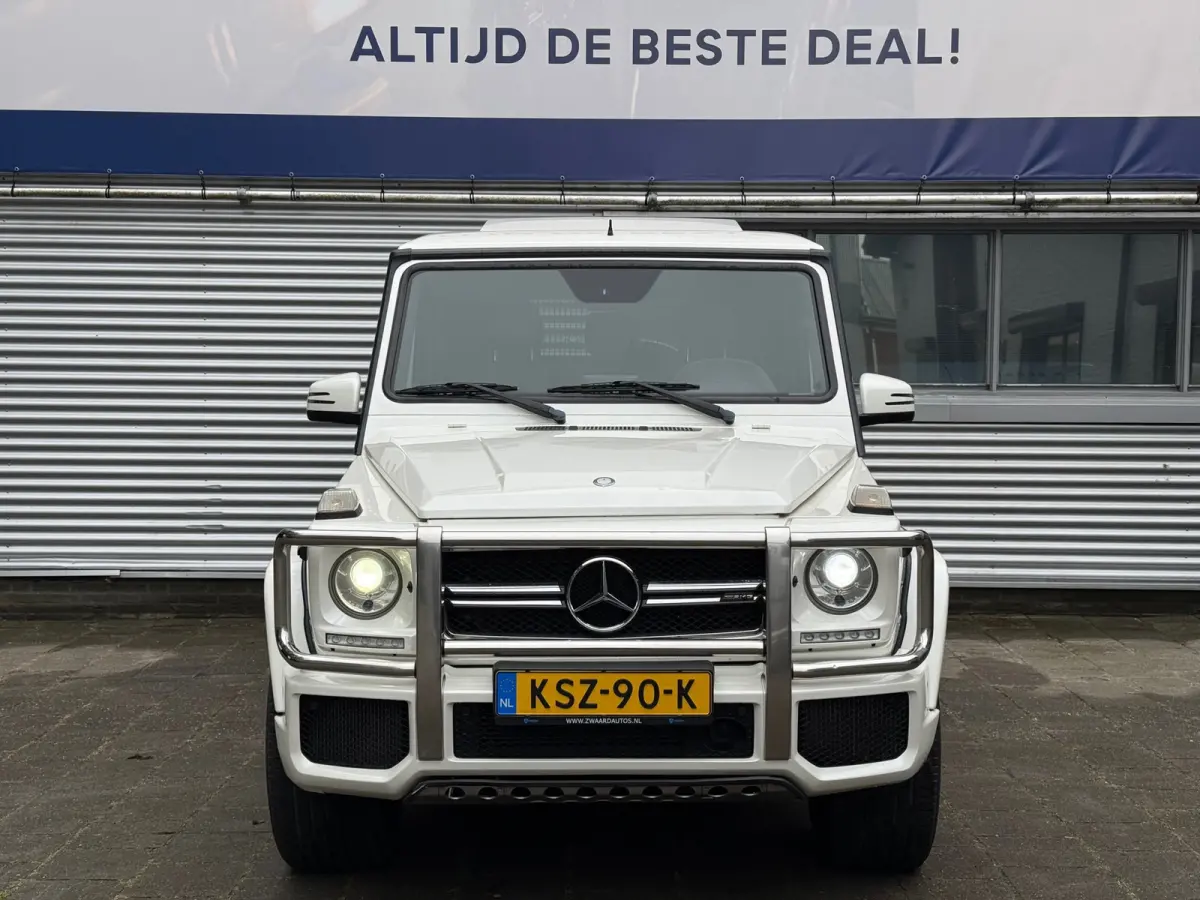 G63 AMG Designo l Parelmoer l Carbon l Schuifdak l ACC l Alcantara l Camera l Trekhaak l Entertainment