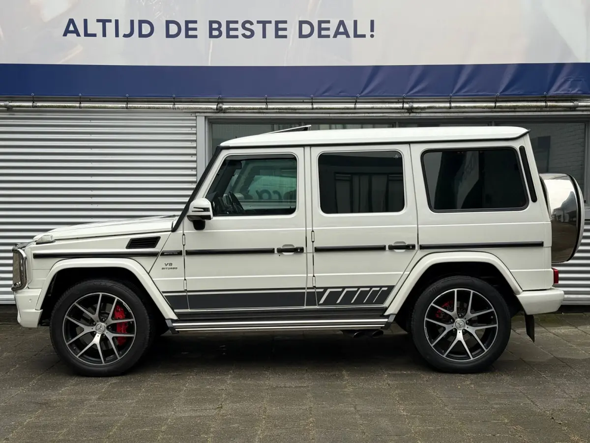 G63 AMG Designo l Parelmoer l Carbon l Schuifdak l ACC l Alcantara l Camera l Trekhaak l Entertainment