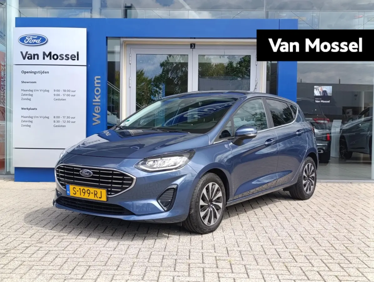 1.0 EcoBoost Hybrid Titanium X | 1e-eigenaar | Dealeronderhouden | Stoel/stuur voorruitverwarming | Camera | Navigatie | Privacy Glass | Apple Carplay/Android Auto | Key-less start/go
