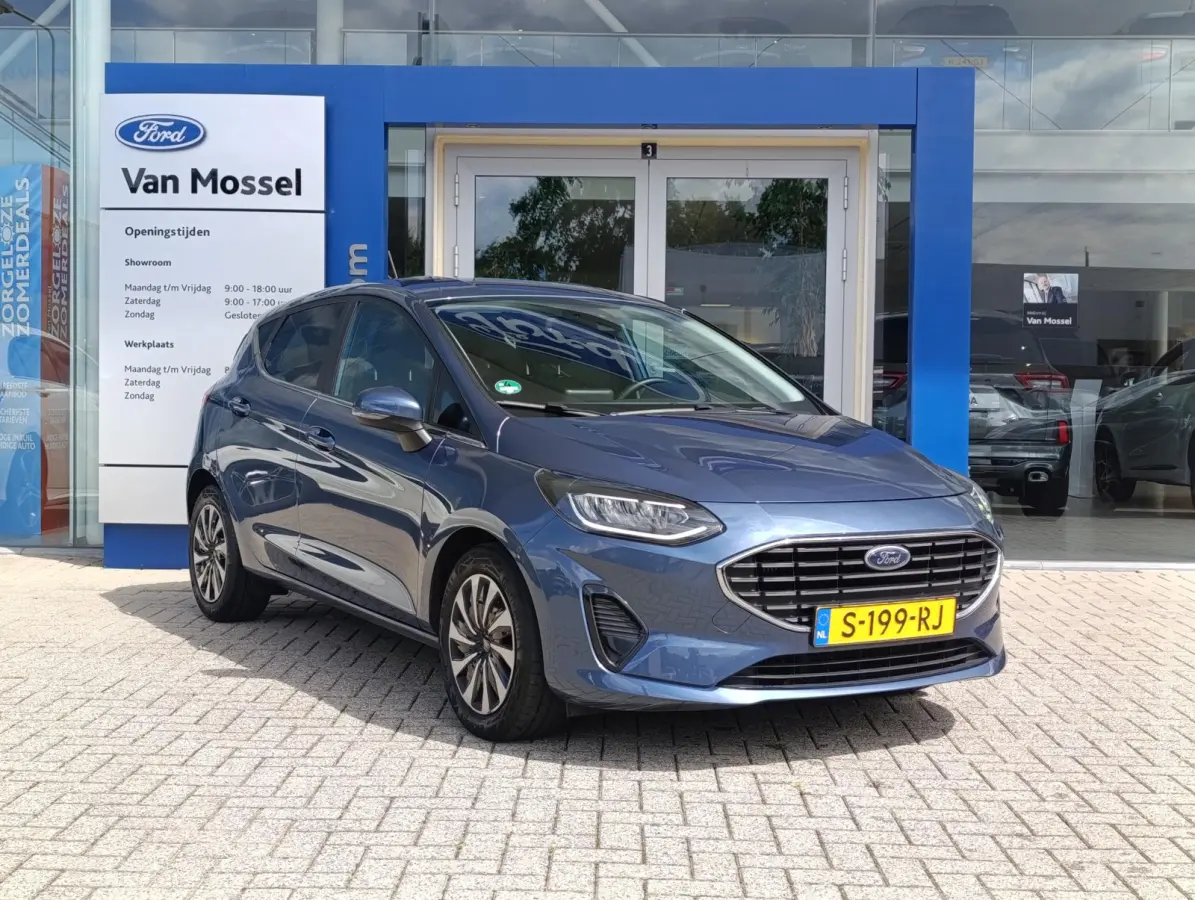 1.0 EcoBoost Hybrid Titanium X | 1e-eigenaar | Dealeronderhouden | Stoel/stuur voorruitverwarming | Camera | Navigatie | Privacy Glass | Apple Carplay/Android Auto | Key-less start/go