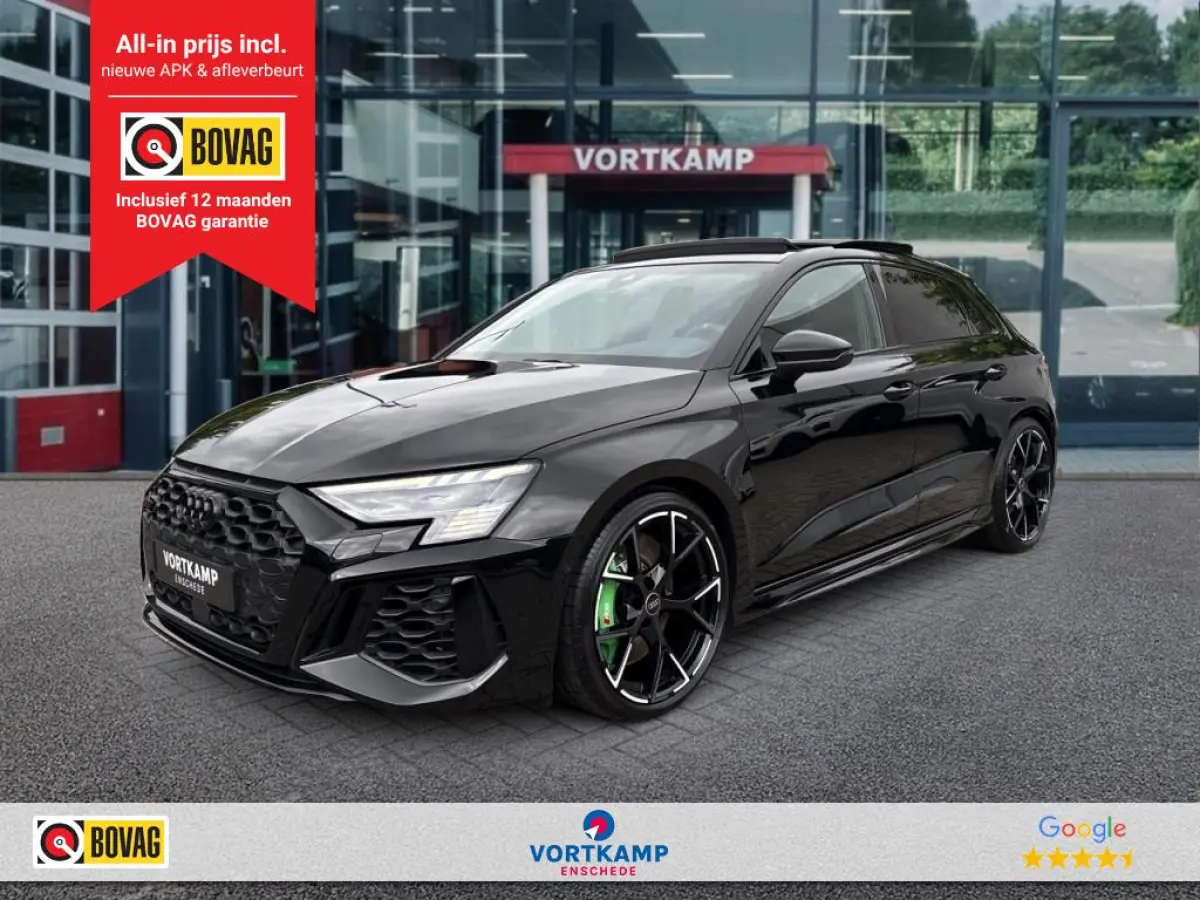 Rs3 2.5 TFSI QUATTRO HULK EDITION PANO-DAK/LEDER/CAMERA/B&O/ELEK-KLEP/ALCAN-STUUR