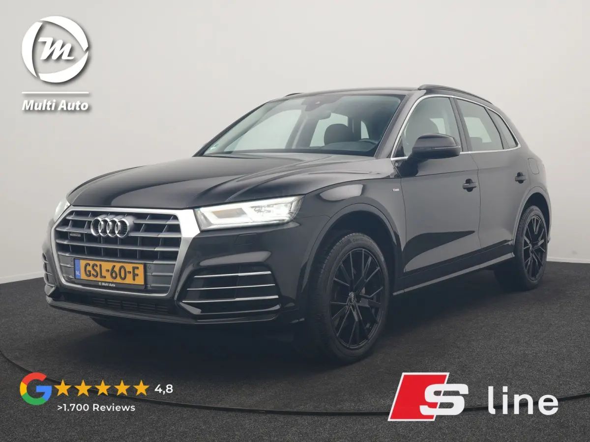 50 TFSI e Quattro S Line PHEV 300pk | Trekhaak Af Fabriek | Head Up | Camera | Voorstoelen Verwarmd | Apple Carplay | Navigatie | Virtual | Plug in Hybrid