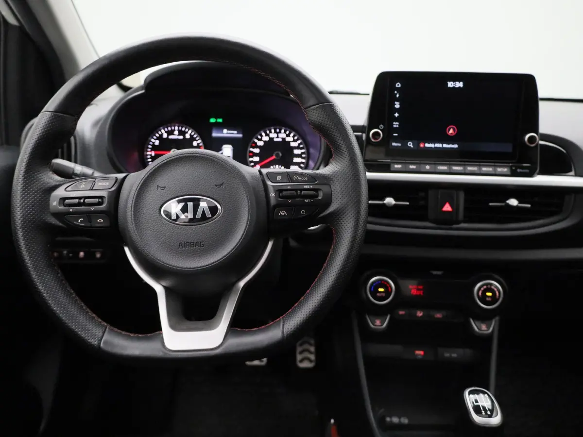 1.0 T-GDi GT-Line 5p | Navigatie | Schuifdak | Stoel/Stuur verwarming | Apple Carplay / Android Auto | Achteruitrijcamera | Leder | Parkeersensoren | Climate Control | Lichtmetalen Velgen |