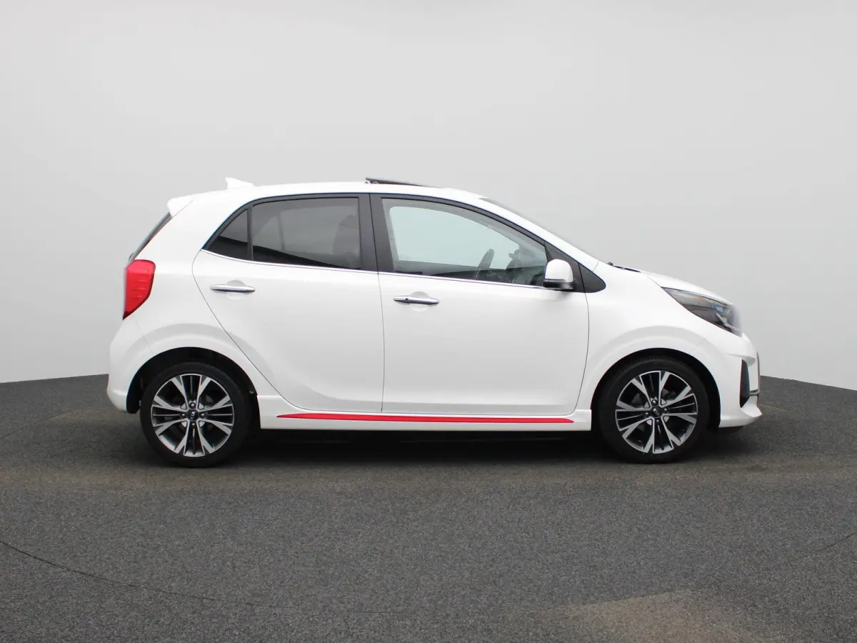 1.0 T-GDi GT-Line 5p | Navigatie | Schuifdak | Stoel/Stuur verwarming | Apple Carplay / Android Auto | Achteruitrijcamera | Leder | Parkeersensoren | Climate Control | Lichtmetalen Velgen |