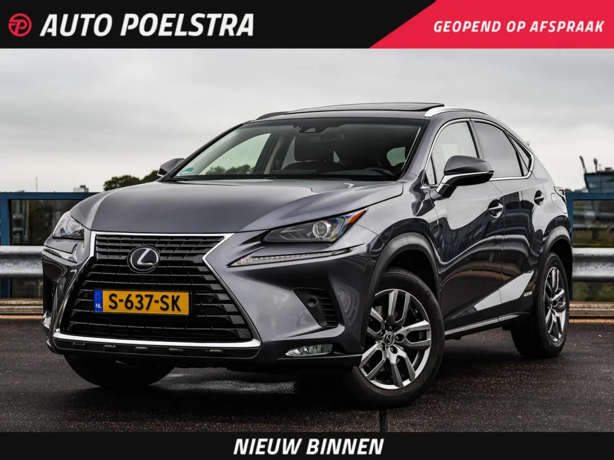 300h AWD Luxury Line | Schuifdak | Leder | Trekhaak | Camera | ACC | LED | Stoelverwarming | 18" | Dealeronderhouden