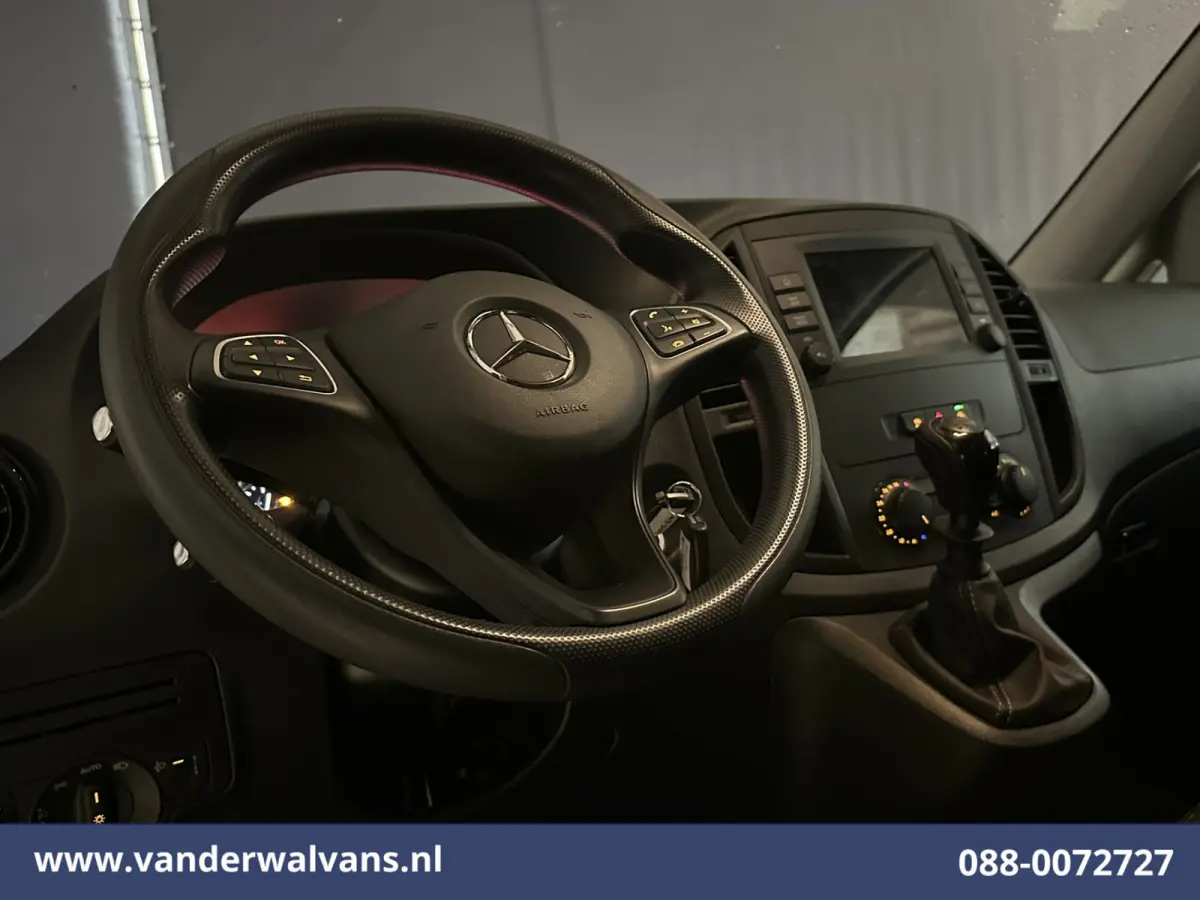 116 CDI 164pk L2H1 Euro6 Airco | Camera | Apple Carplay | Cruisecontrol Android Auto, Bijrijdersbank
