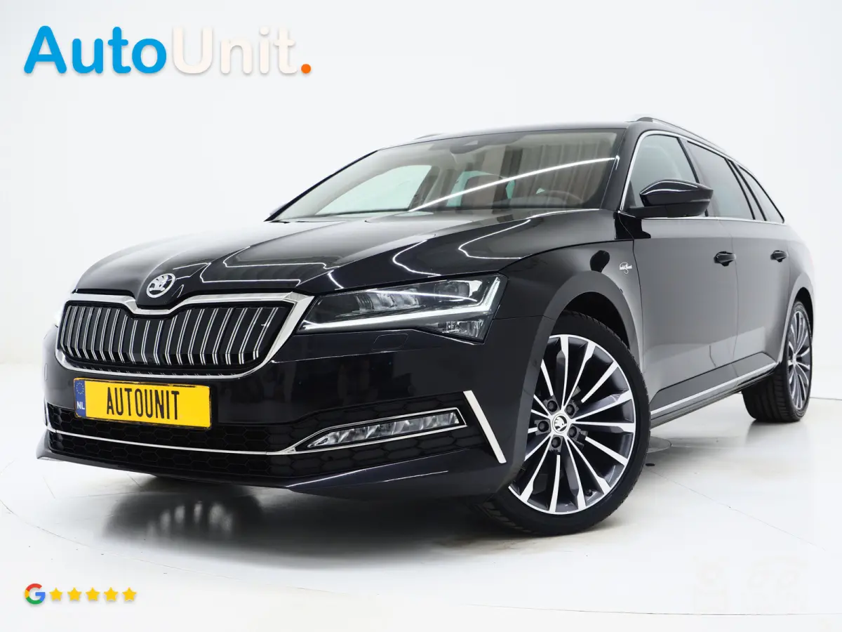 1.4 TSI iV Laurin & Klement | Leder | Trekhaak | Stoelventilatie | Massage | Canton | Keyless | Memory | Carplay