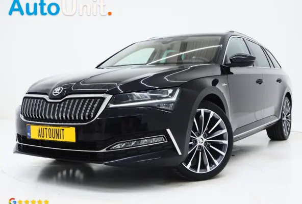 1.4 TSI iV Laurin & Klement | Leder | Trekhaak | Stoelventilatie | Massage | Canton | Keyless | Memory | Carplay