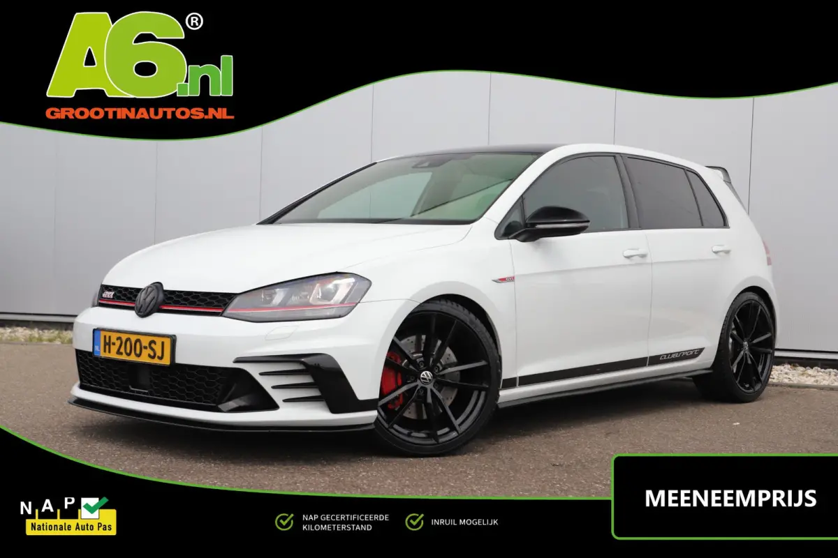 2.0 TSI GTI Clubsport DSG Automaat 394PK Armytrix Uitlaat Downpipe 19 inch Pretoria Michelin PS5 Achteruitrijcamera Carplay Adaptive Cruise
