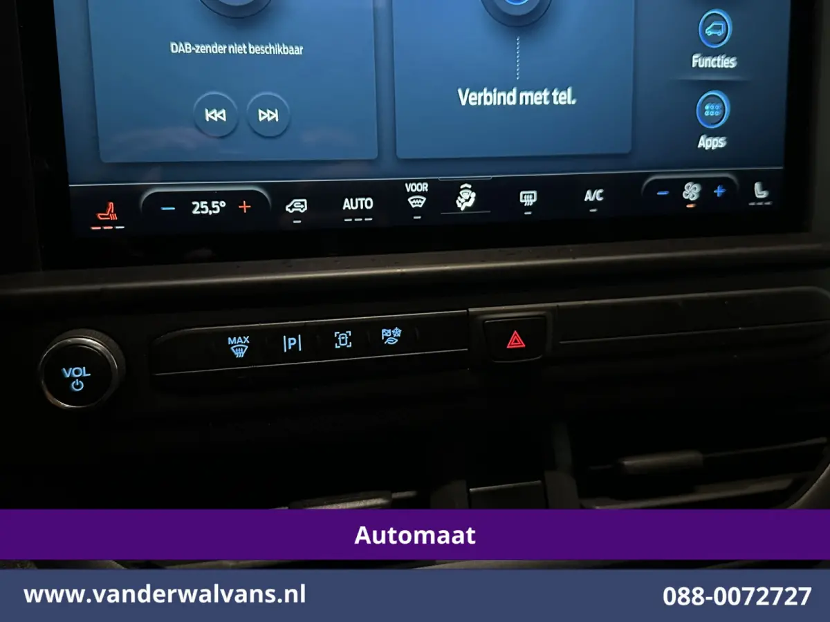 2.0 TDCI 170pk Automaat L2H1 Euro6 Airco | Camera | Apple Carplay | LED | Cruisecontrol Android Auto, Verwarmde voorruit, Stoelverwarming, Parkeersensoren, Bijrijdersbank