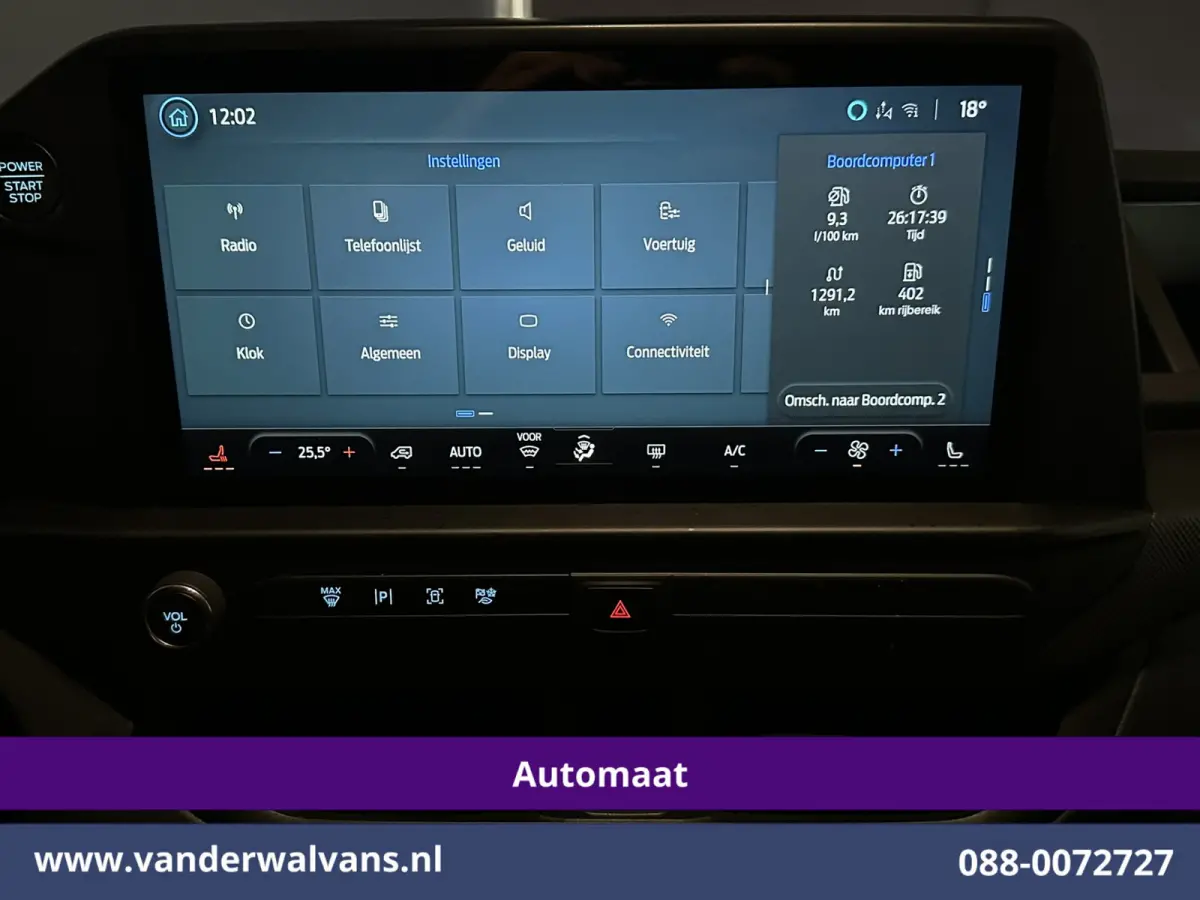 2.0 TDCI 170pk Automaat L2H1 Euro6 Airco | Camera | Apple Carplay | LED | Cruisecontrol Android Auto, Verwarmde voorruit, Stoelverwarming, Parkeersensoren, Bijrijdersbank