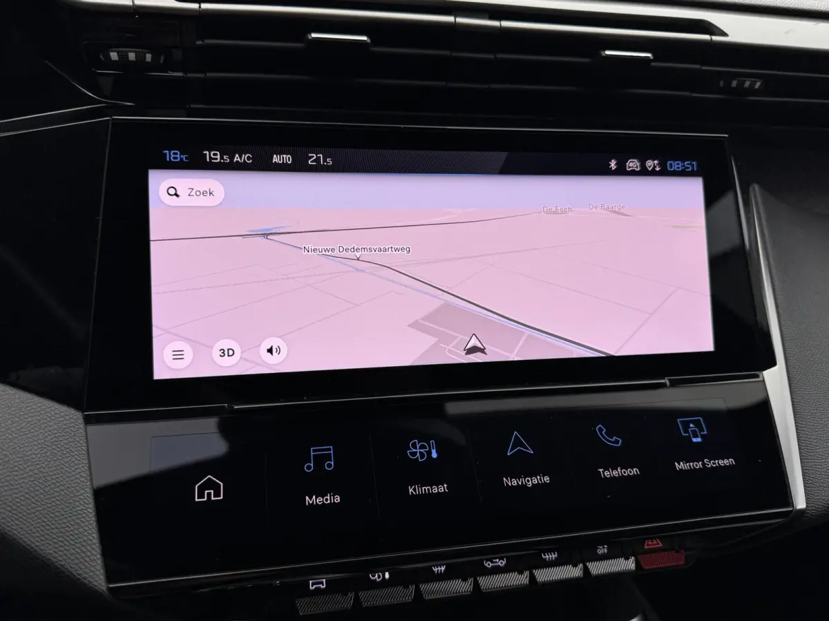 1.2 PureTech Allure | Digital Cockpit | LED | 360 Camera | Half Leder | CarPlay | Navigatie | DAB | Climate | Cruise
