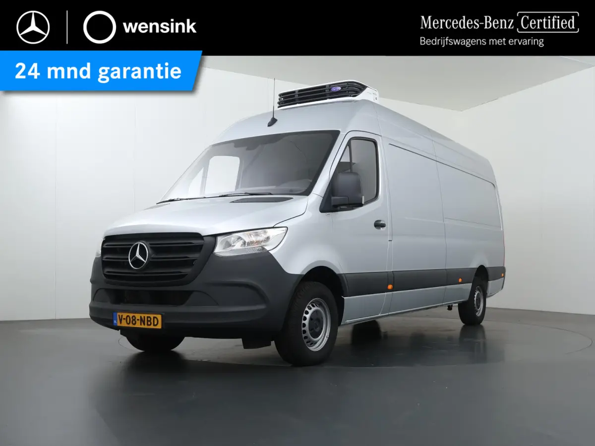 317 CDI L3 H2 | Aut. | Koelwagen | Navigatie | Parkeercamera | Airco | Keyless Go | Cruise Control | Koelwagen | Carrier | Comfortstoel en bijrijdersbank | Certified | Koel | Koelauto |