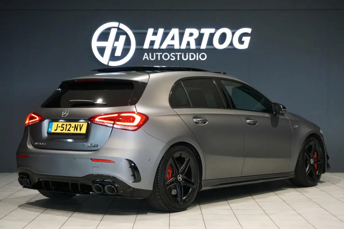 AMG 45 S 4MATIC+ Edition 1 422pk + RECARO / BURMESTER / PANO / 360° / DESIGNO