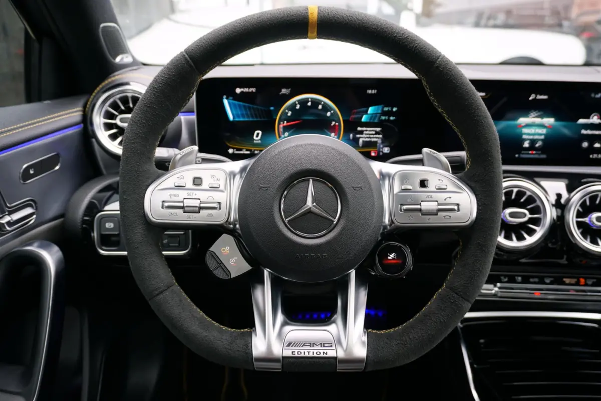 AMG 45 S 4MATIC+ Edition 1 422pk + RECARO / BURMESTER / PANO / 360° / DESIGNO