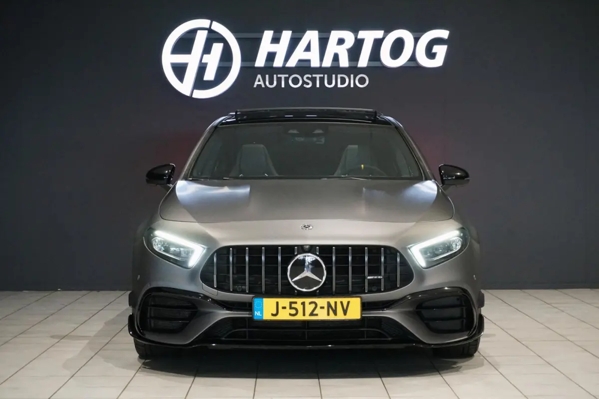 AMG 45 S 4MATIC+ Edition 1 422pk + RECARO / BURMESTER / PANO / 360° / DESIGNO