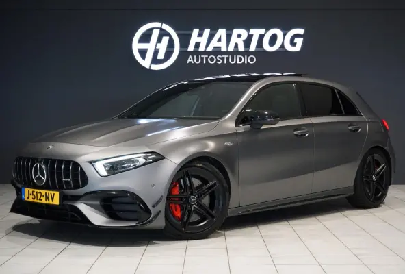 AMG 45 S 4MATIC+ Edition 1 422pk + RECARO / BURMESTER / PANO / 360° / DESIGNO