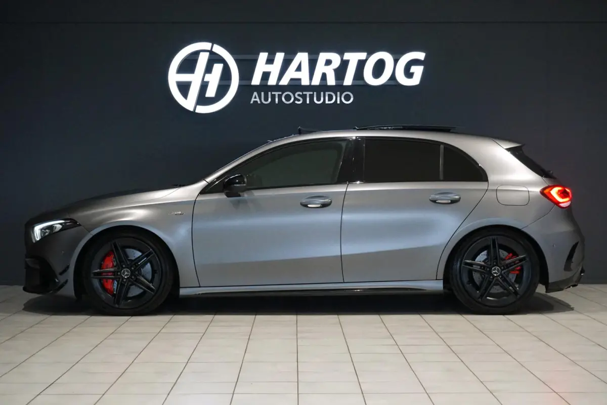 AMG 45 S 4MATIC+ Edition 1 422pk + RECARO / BURMESTER / PANO / 360° / DESIGNO