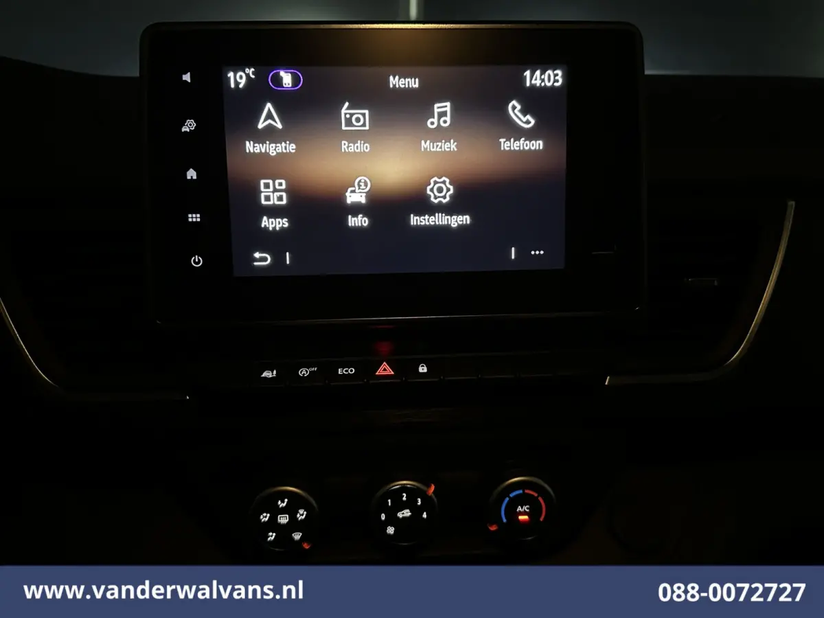 2.0 dCi 130pk L2H1 Euro6 Airco | Navigatie | LED | Cruisecontrol | Parkeersensoren, Bijrijdersbank