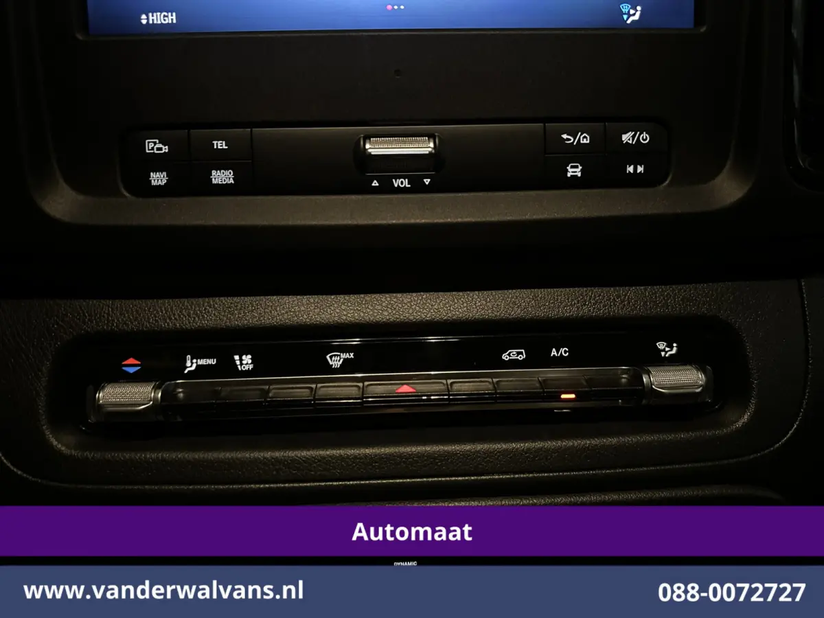 116 CDI 164pk 9G-Tronic Automaat L3H1 2025 Model Euro6 Airco | Camera | XL Navigatie | Adaptieve Cruisecontrol Stoelverwarming, Bijrijdersbank