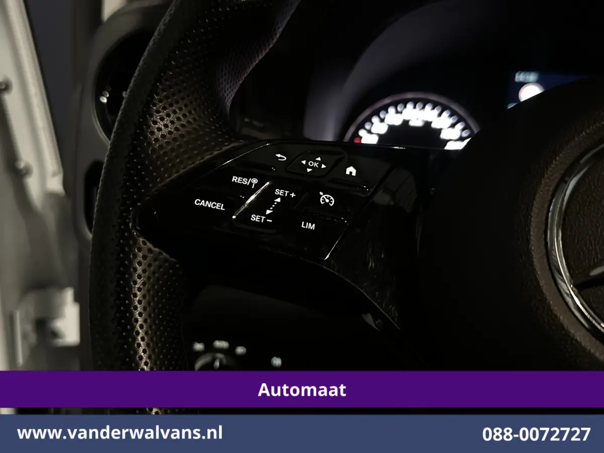 116 CDI 164pk 9G-Tronic Automaat L3H1 2025 Model Euro6 Airco | Camera | XL Navigatie | Adaptieve Cruisecontrol Stoelverwarming, Bijrijdersbank