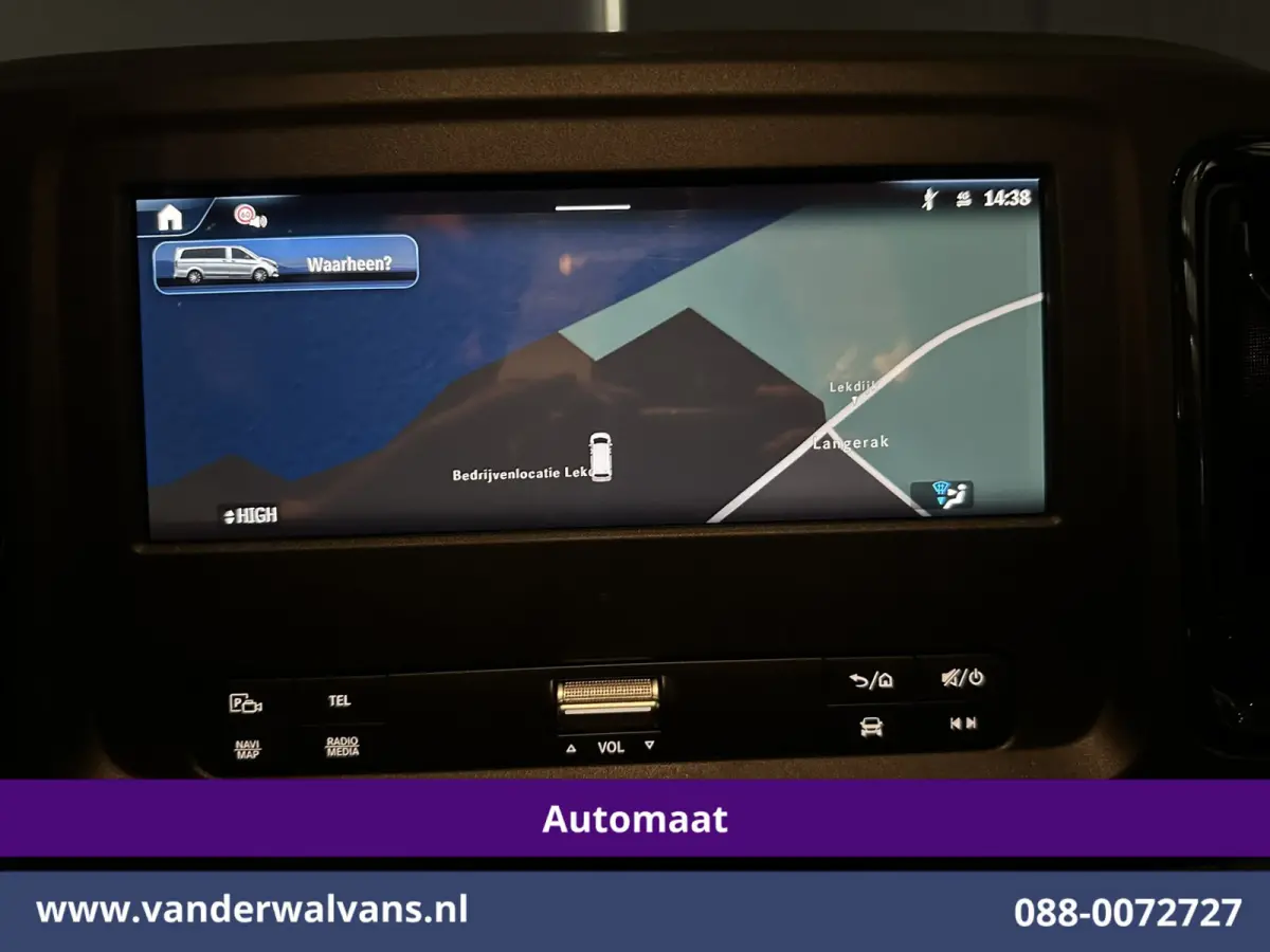 116 CDI 164pk 9G-Tronic Automaat L3H1 2025 Model Euro6 Airco | Camera | XL Navigatie | Adaptieve Cruisecontrol Stoelverwarming, Bijrijdersbank
