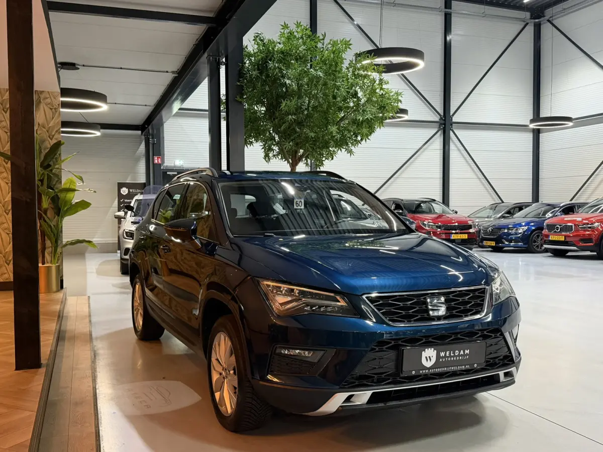 1.0 EcoTSI Style Edition|Lava Blue|Dealer Onderhouden|AllSeason|Virtual Cockpit|LED|Navi|CarPlay|Cruise|PDC|Rijklaar