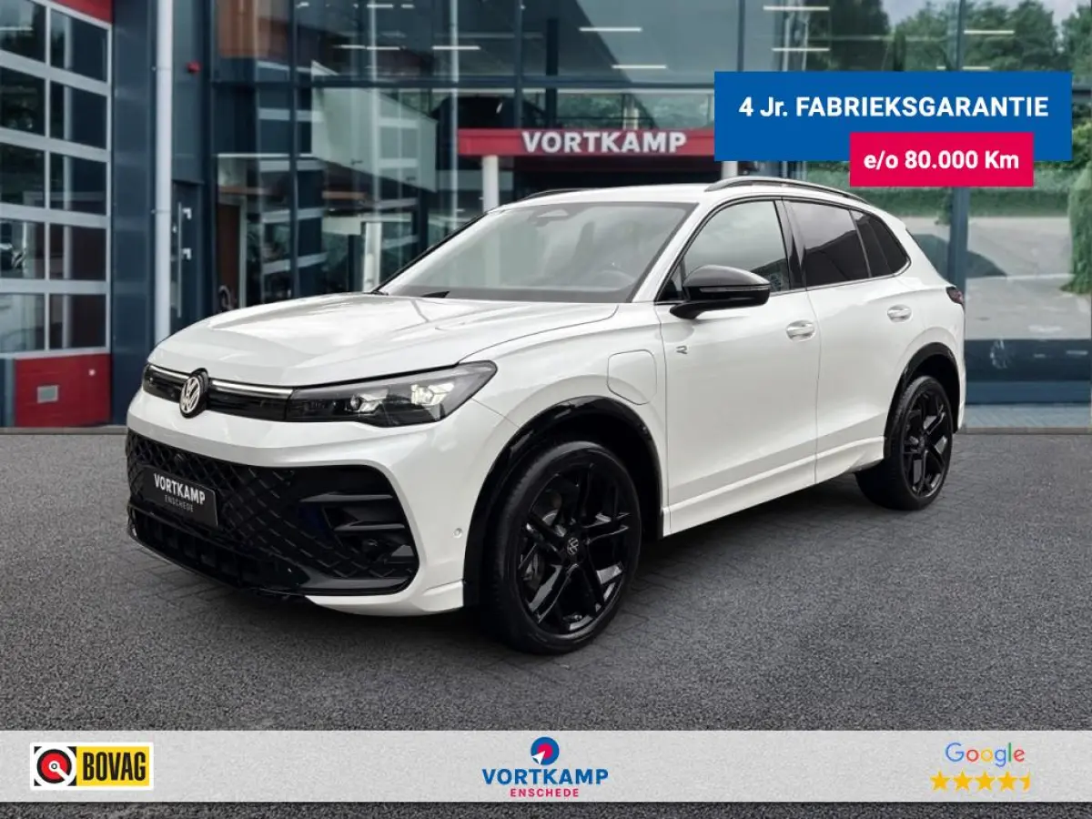 1.5 TSI eHYBRID R-LINE BLACK-OPTIK TREKHAAK/360CAM/ELEK-KLEP/ACC/HUD/STOEL+STUURVERW