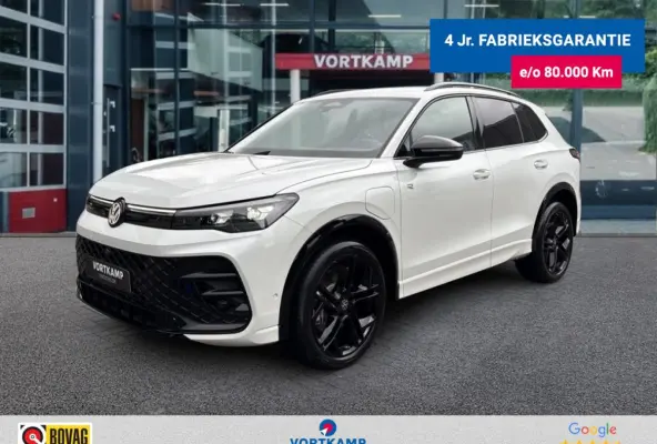 1.5 TSI eHYBRID R-LINE BLACK-OPTIK TREKHAAK/360CAM/ELEK-KLEP/ACC/HUD/STOEL+STUURVERW