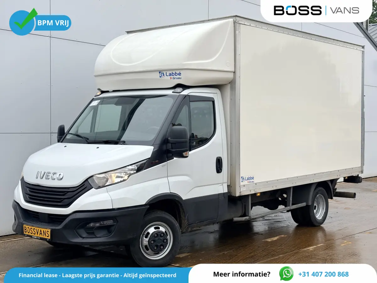 35C16 3.0 160PK Laadklep Zijdeur Camera Climate Control Bluetooth Bakwagen Meubelbak Koffer
