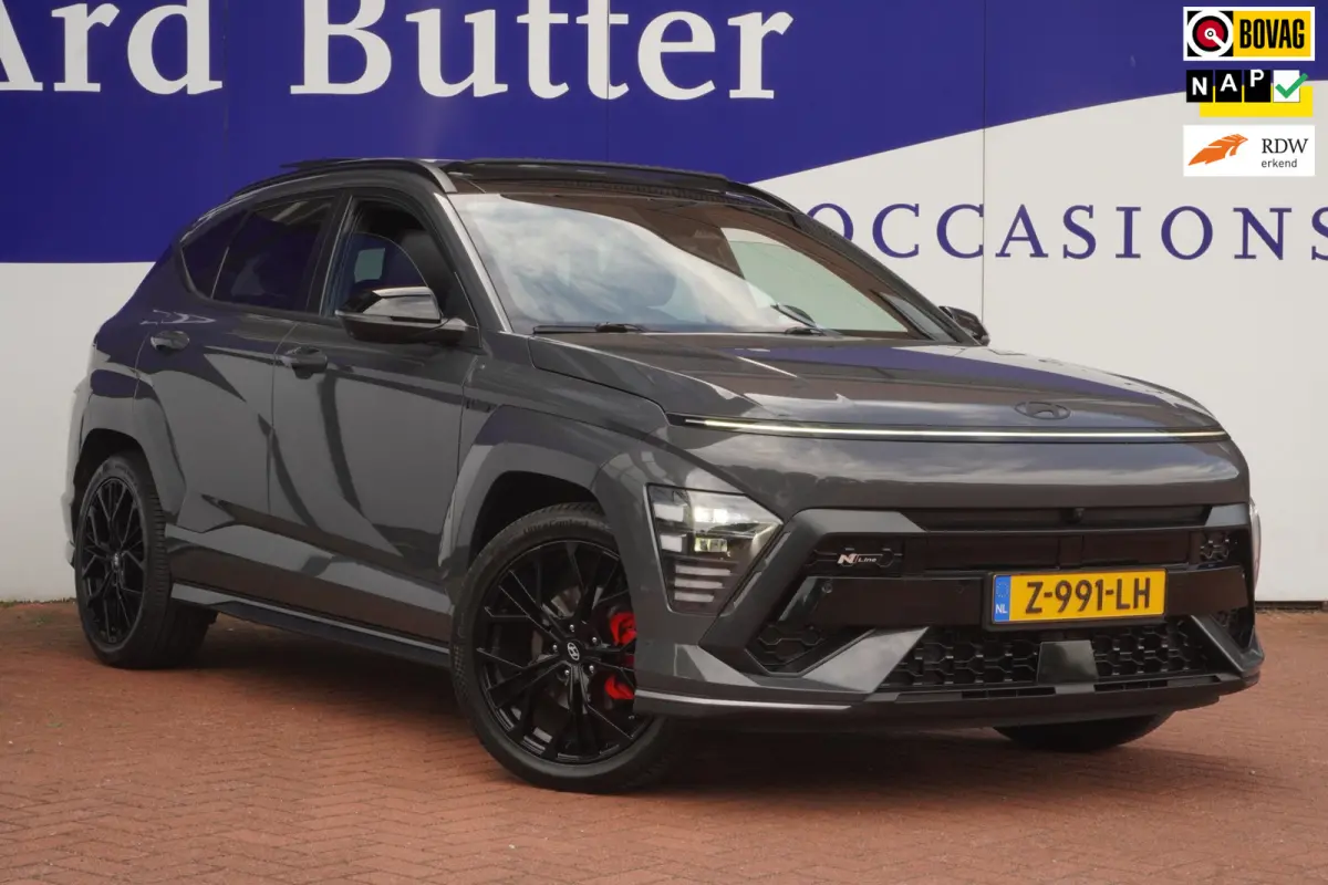 1.6 GDI HEV N Line Sky+Led+Pano-dak+Leder+360-Camera+18"lmv = UNIEK !!