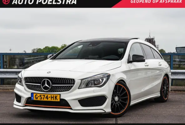 200 OrangeArt AMG Night Edition 156 PK | Panoramadak | Bi-xenon | Camera | Stoelverwarming | Navigatie | 18"