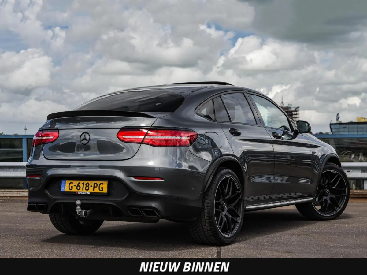 AMG 43 4MATIC | 63 S Edition |Schuifdak | Burmester | Distronic | HUD | Trekhaak | Luchtvering | Keyless | 360 Camera | Memory | Stoelverwarming | Stoelventilatie | Sfeerverlichting | 21" | 