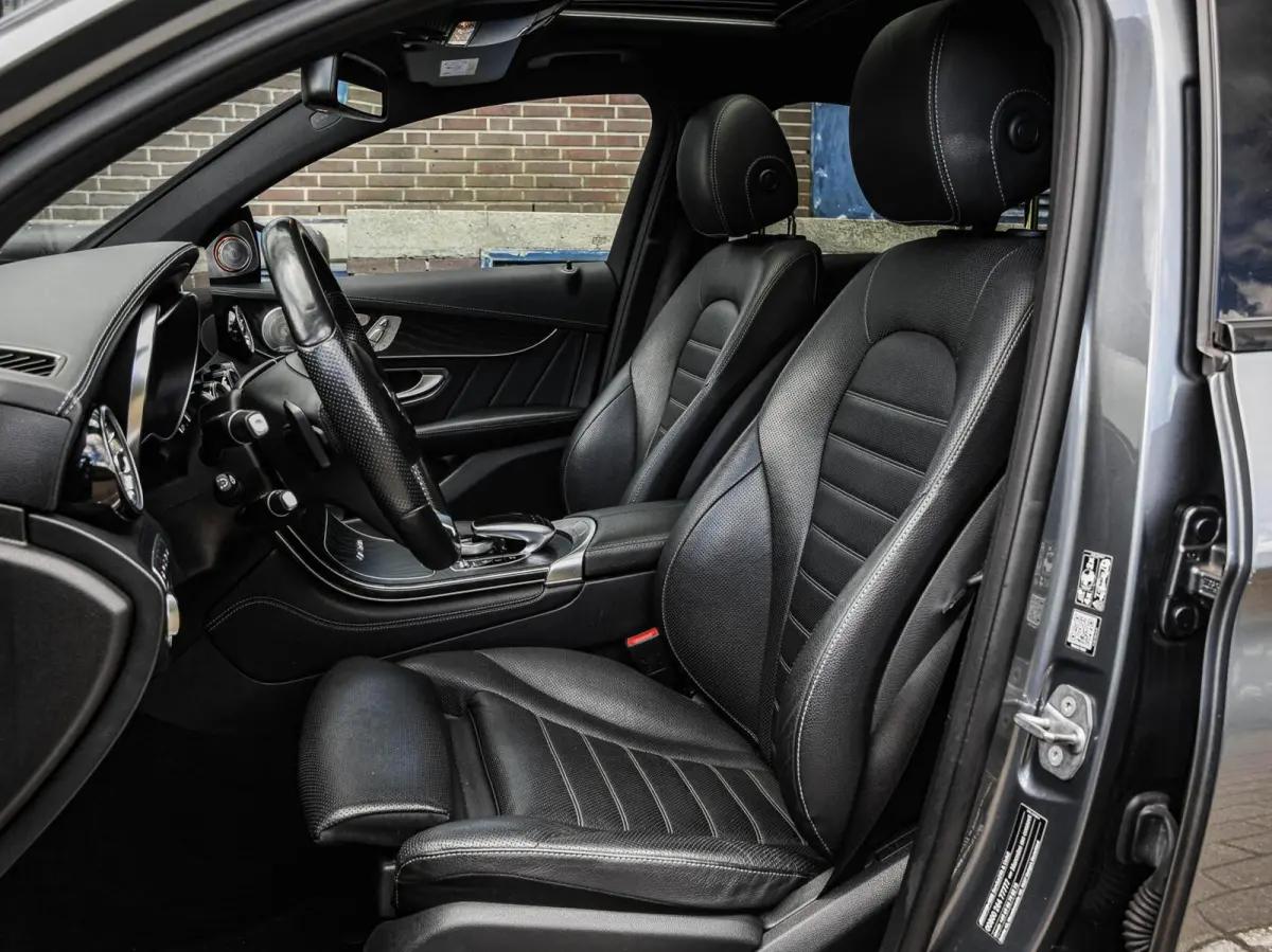 AMG 43 4MATIC | 63 S Edition |Schuifdak | Burmester | Distronic | HUD | Trekhaak | Luchtvering | Keyless | 360 Camera | Memory | Stoelverwarming | Stoelventilatie | Sfeerverlichting | 21" | 
