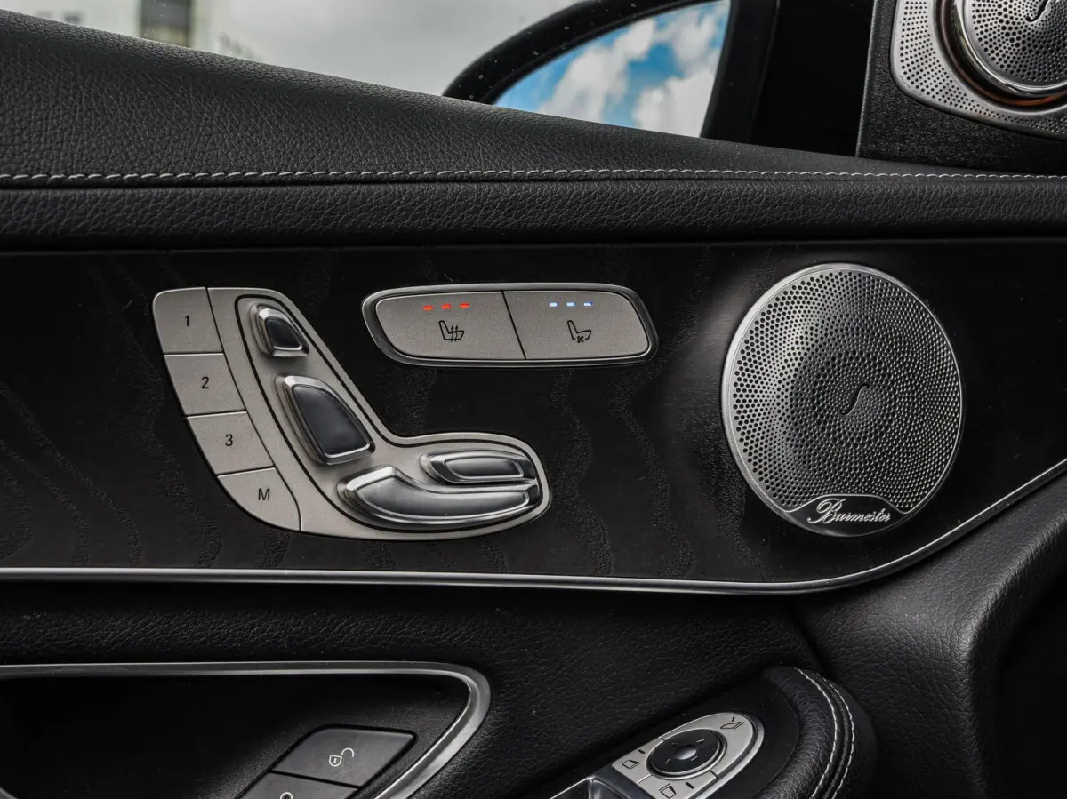 AMG 43 4MATIC | 63 S Edition |Schuifdak | Burmester | Distronic | HUD | Trekhaak | Luchtvering | Keyless | 360 Camera | Memory | Stoelverwarming | Stoelventilatie | Sfeerverlichting | 21" | 