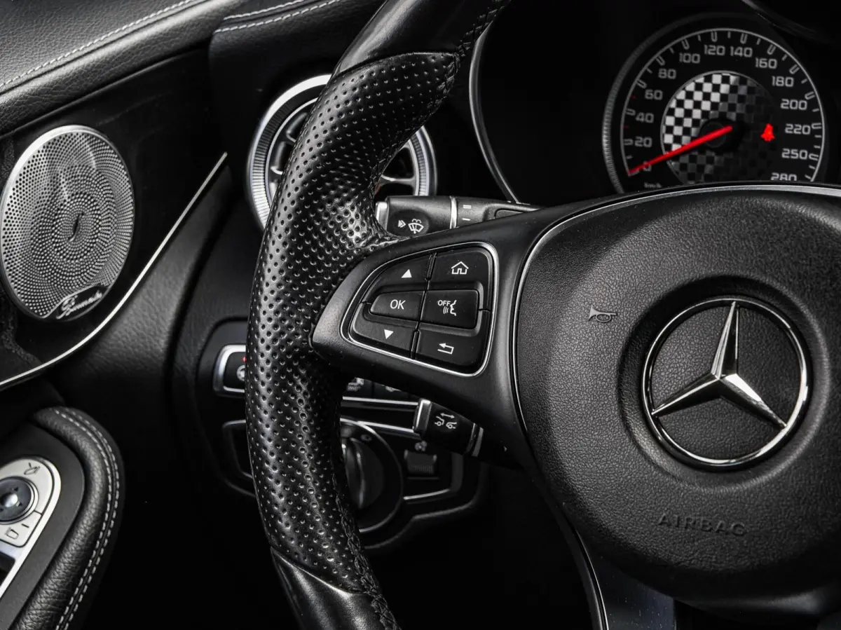 AMG 43 4MATIC | 63 S Edition |Schuifdak | Burmester | Distronic | HUD | Trekhaak | Luchtvering | Keyless | 360 Camera | Memory | Stoelverwarming | Stoelventilatie | Sfeerverlichting | 21" | 