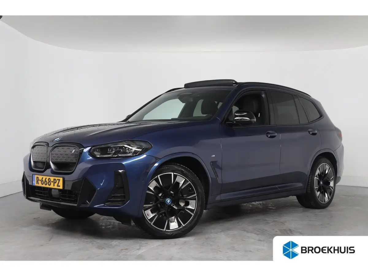 High Executive 80 kWh | M-Sport | Open Dak | Harman/Kardon | Leder | Memory Zetels | 360 Camera | LED | 20''' LMV | Cruise Adaptive | Sfeerverlichting | HUD | Keyless | Navi | Stoelverwarmin