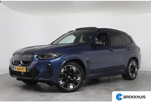 High Executive 80 kWh | M-Sport | Open Dak | Harman/Kardon | Leder | Memory Zetels | 360 Camera | LED | 20''' LMV | Cruise Adaptive | Sfeerverlichting | HUD | Keyless | Navi | Stoelverwarmin