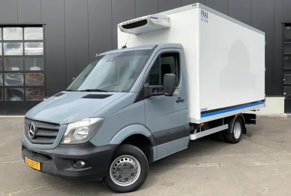 516 cdi Automaat koelauto dag & Nacht werk 100% Lucht geveerd Bakmat L.370/B.205/H.200 CM Airco 3 Zits Euro 6