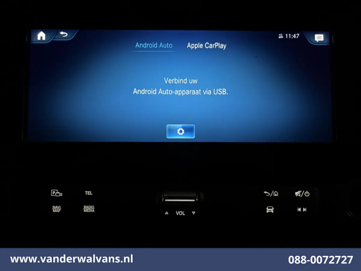 317 CDI 170pk L3H2 Euro6 Airco | XXL MBUX | Camera | Navigatie | Apple Carplay | Cruisecontrol Android Auto, Bijrijdersbank